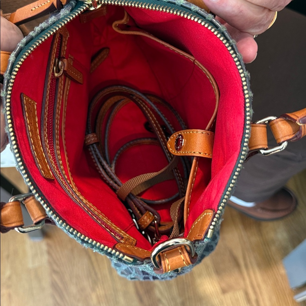 Dooney And Bourke Mini Python Satchel/Crossbody - image 3